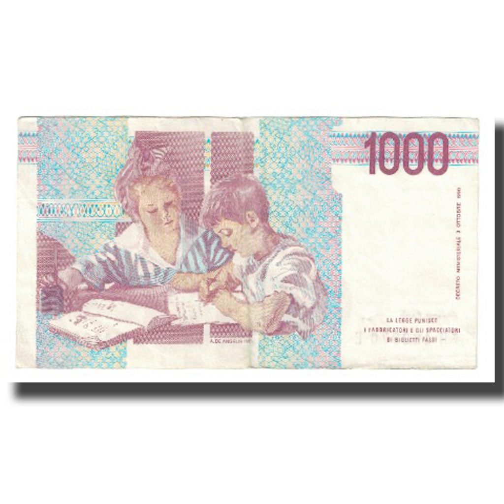 Banknote, Italy, 1000 Lire, 1980, KM:114b, EF(40-45)