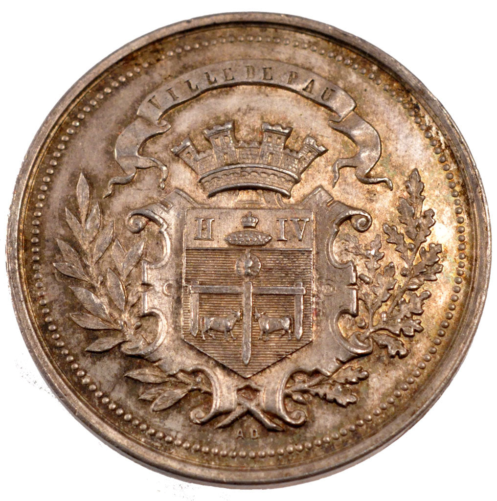 FRANCE, Flora, French Third Republic, Medal, EF(40-45), Desaide, Silver, 42,...