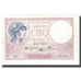 France, 5 Francs, Violet, 1939, 1939-08-24, AU(55-58), Fayette:4.7, KM:83