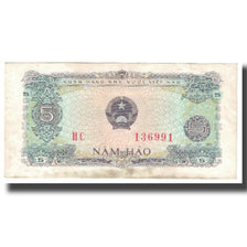 Banknote, Vietnam, 5 Hao, 1976, KM:79a, VF(20-25)