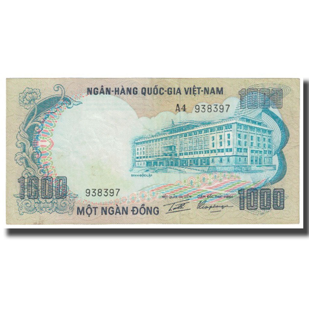 Banknote, South Viet Nam, 1000 D<ox>ng, KM:34a, EF(40-45)