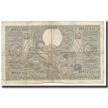 Banknote, Belgium, 100 Francs-20 Belgas, 1934, 1934-02-28, KM:107, VF(20-25)