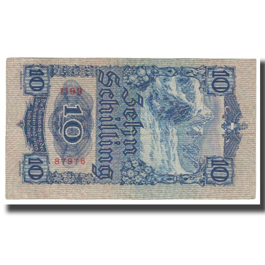 Banknote, Austria, 10 Schilling, 1933, 1933-01-02, KM:99a, UNC(63)