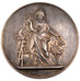 France, Medal, French Third Republic, Flora, Pingret, AU(55-58), Silver