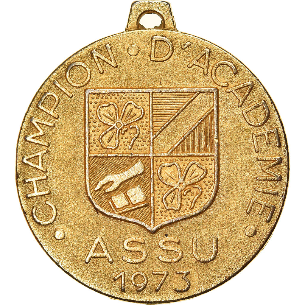 Francia, medalla, A.S.S.U, Champion d'Académie, Sports & leisure, 1973, MBC+