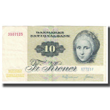 Banknote, Denmark, 10 Kroner, 1972, KM:48a, EF(40-45)