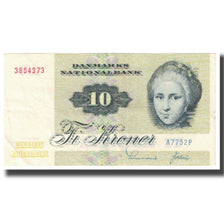 Biljet, Denemarken, 10 Kroner, 1972, KM:48a, TTB