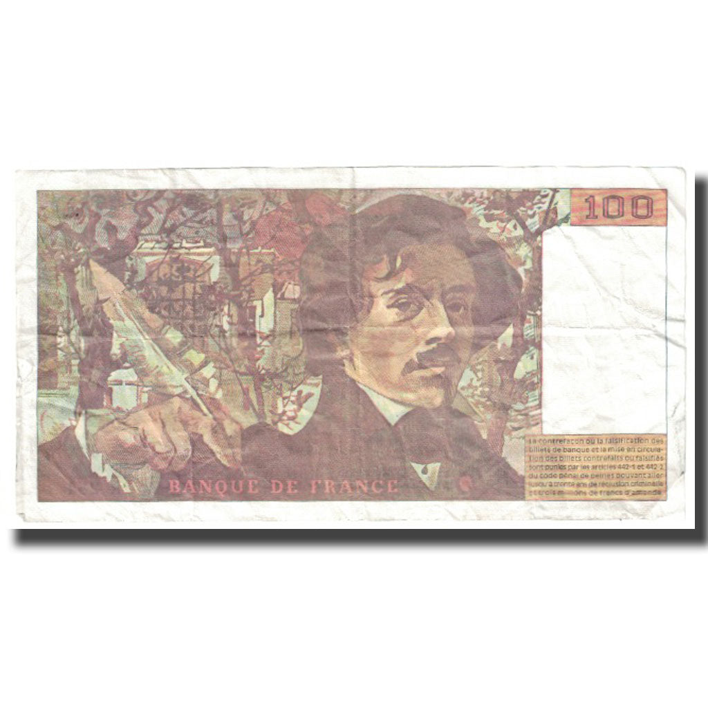 France, 100 Francs, 1994, TB, Fayette:69ter.2c, KM:154h