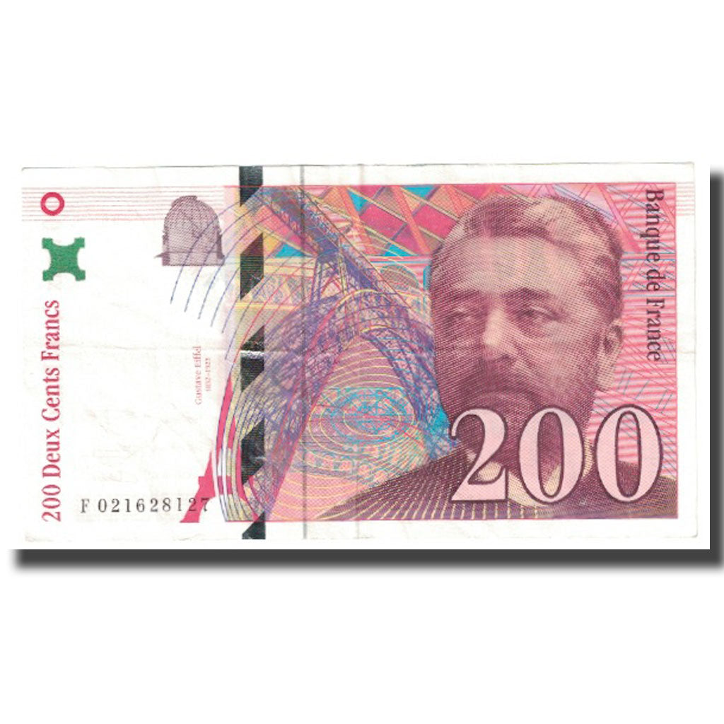 France, 200 Francs, Eiffel, 1996, UNC(63), Fayette:75.2, KM:159b