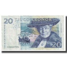 Banconote, Svezia, 20 Kronor, KM:61b, MB