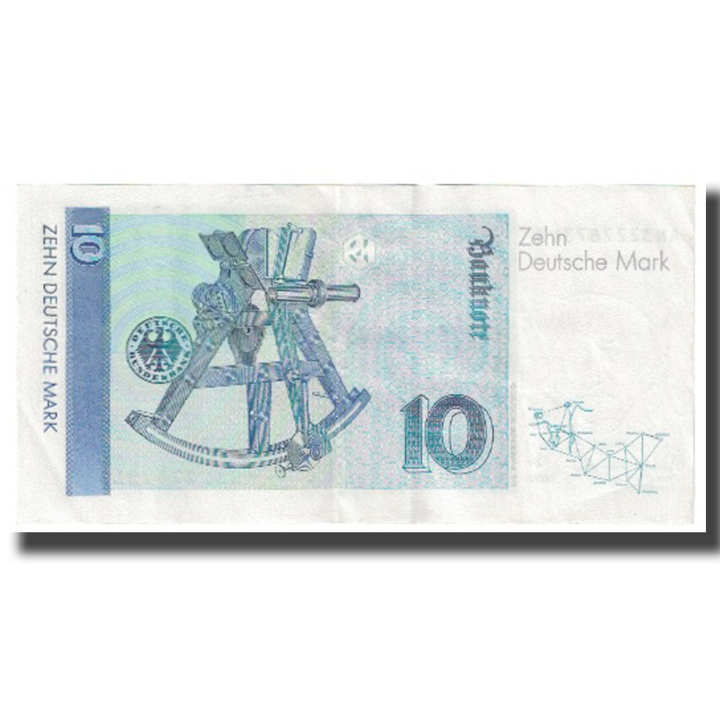 Banknote, GERMANY - FEDERAL REPUBLIC, 10 Deutsche Mark, 1989, 1989-01-02