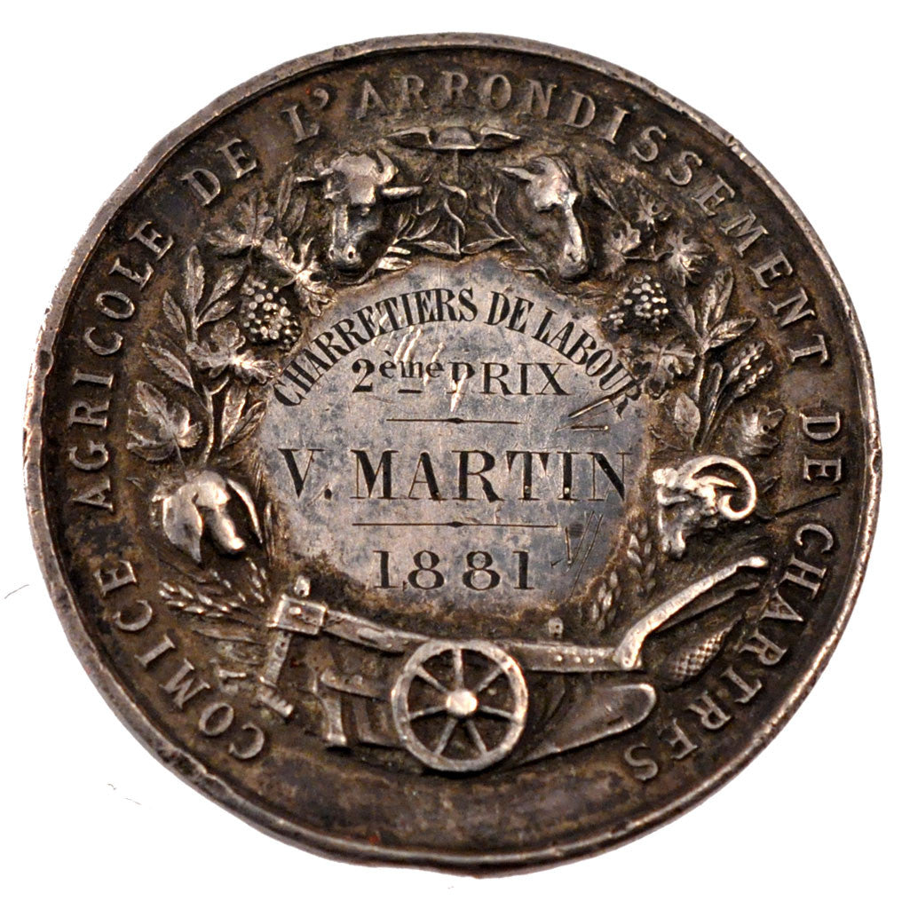 Médaille Comice Agricole Confolens – Bronze, XXe, Président Carnot