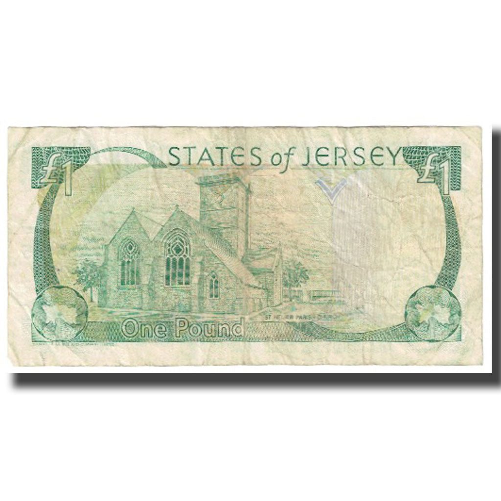 Billete, 1 Pound, Jersey, KM:20a, BC
