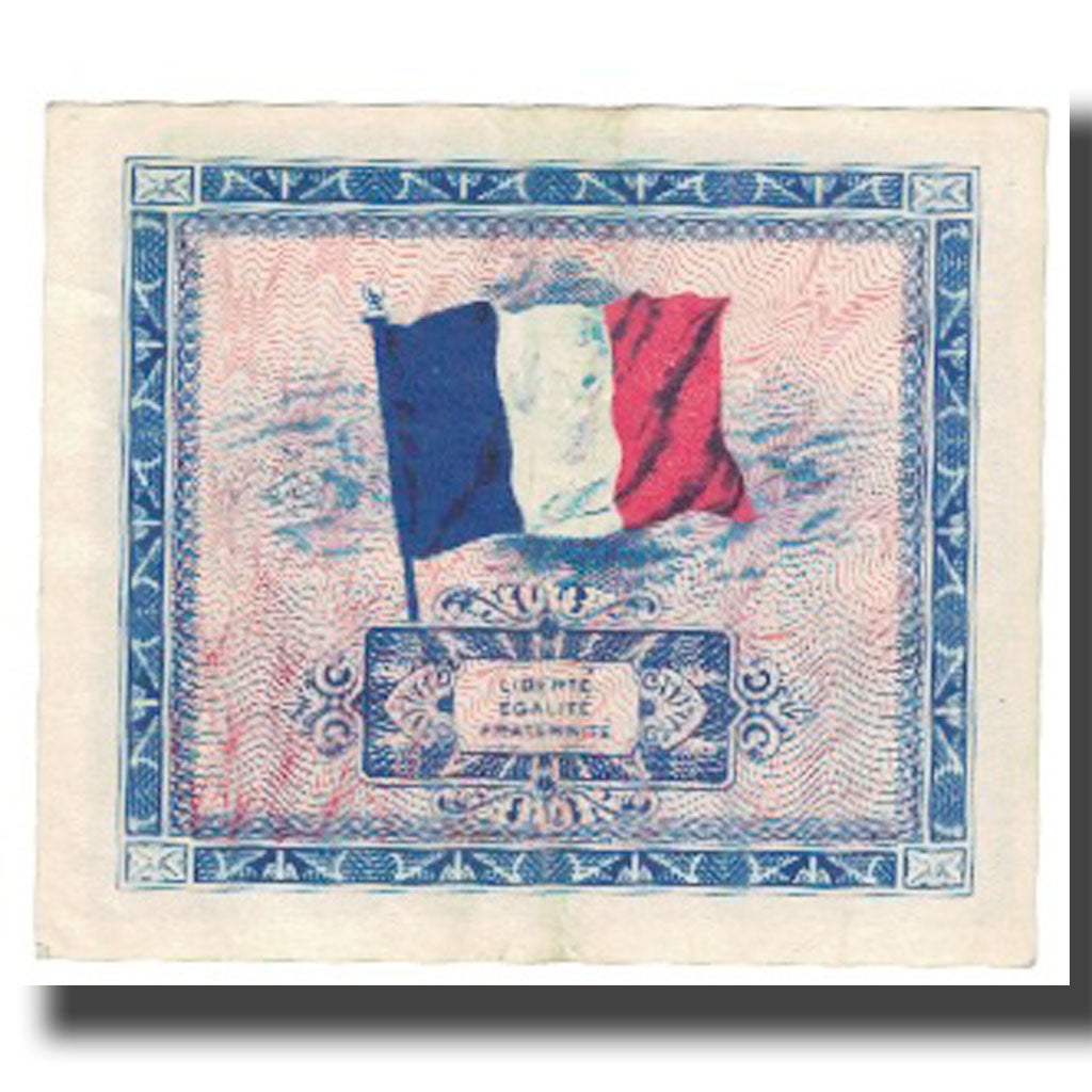 France, 2 Francs, 1944, VF(20-25), Fayette:18.02, KM:114a