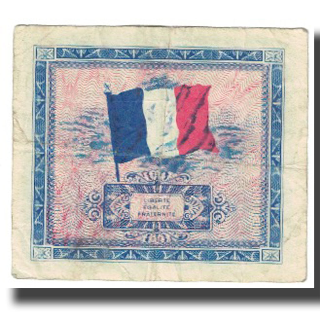 France, 2 Francs, 1944, VF(20-25), Fayette:18.02, KM:114a