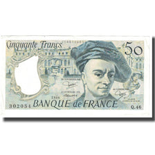 Francia, 50 Francs, Quentin de La Tour, 1986, BB, KM:152b