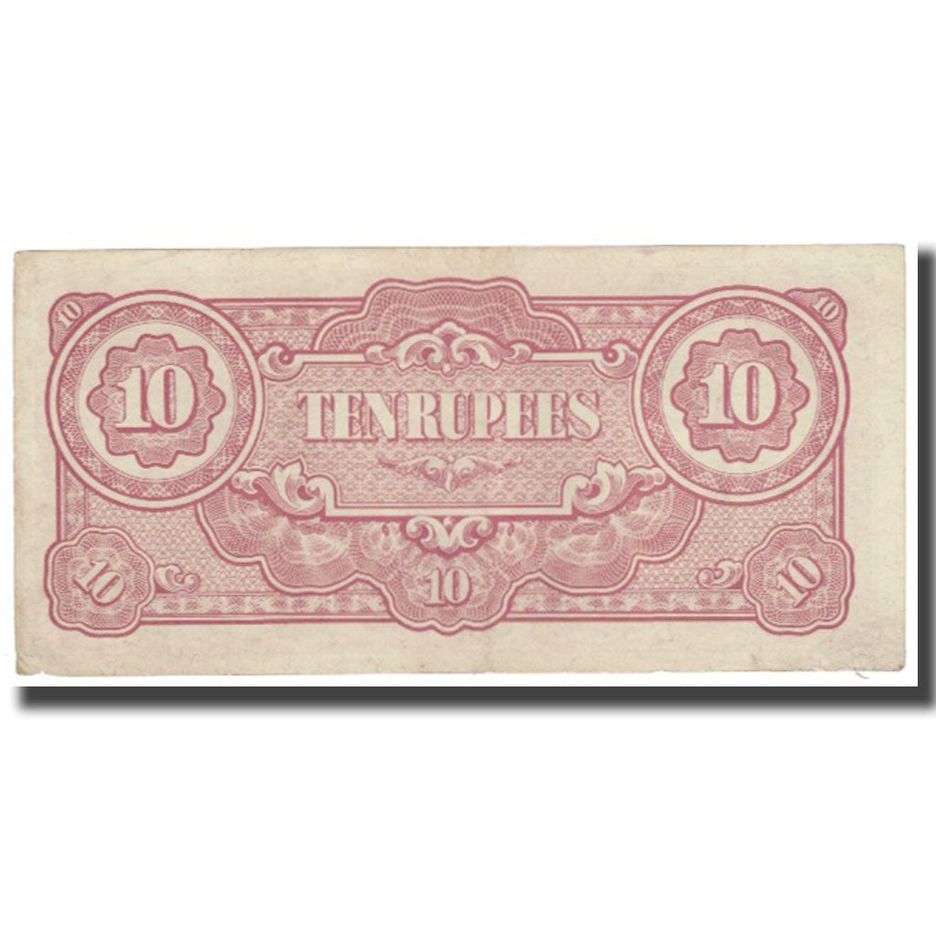 Banknote, Burma, 10 Rupees, KM:16a, VF(20-25)