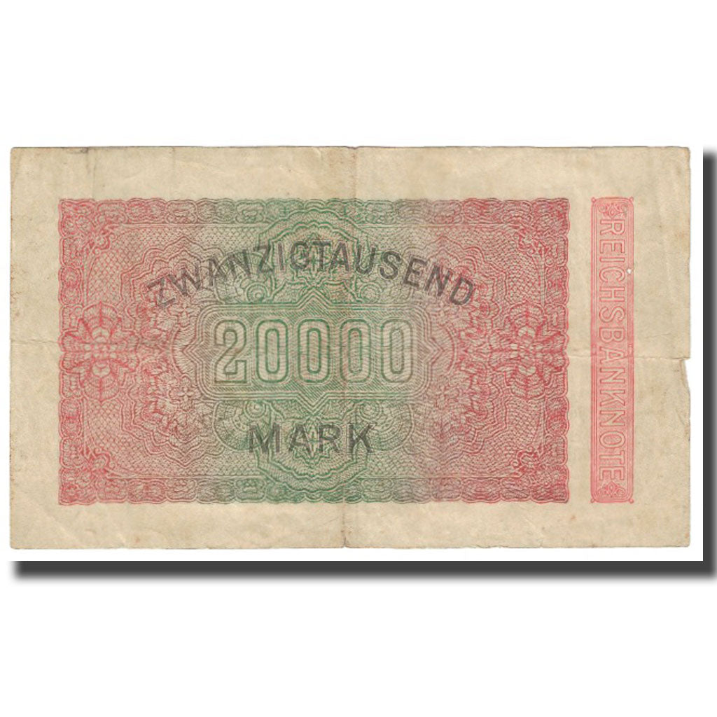 Banknot, Niemcy, 20,000 Mark, 1923, 1923-02-20, KM:85a, VF(20-25)