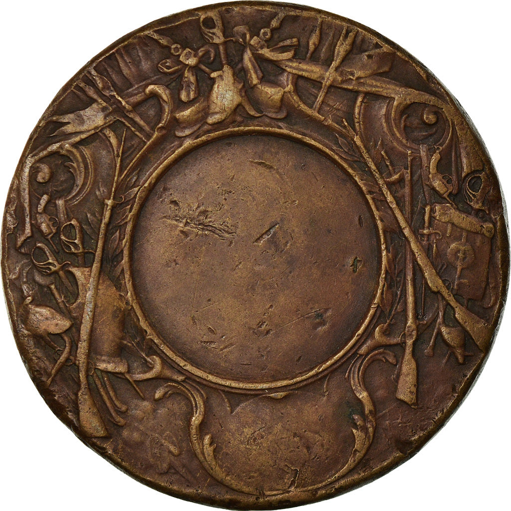 France, Medal, French Third Republic, Politics, Society, War, Rivet, VF(30-35)