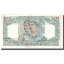 Frankreich, 1000 Francs, Minerve et Hercule, 1949, 1949-04-07, VZ