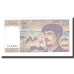 Francia, 20 Francs, Debussy, 1990, FDS, Fayette:66bis.1, KM:151d