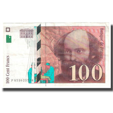 France, 100 Francs, Cézanne, 1998, AU(55-58), Fayette:74.2, KM:158a