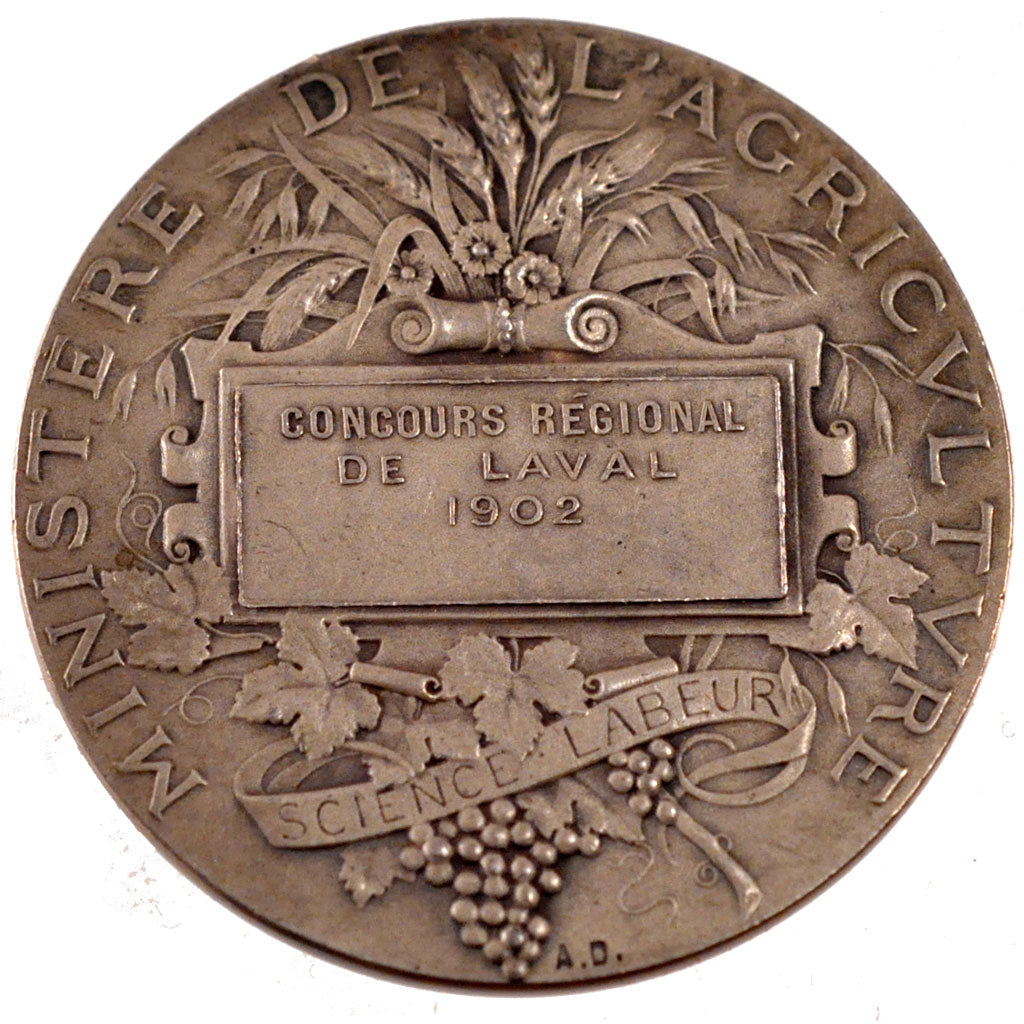 FRANCE, Business & industry, French Third Republic, Medal, 1902, AU(50-53),...