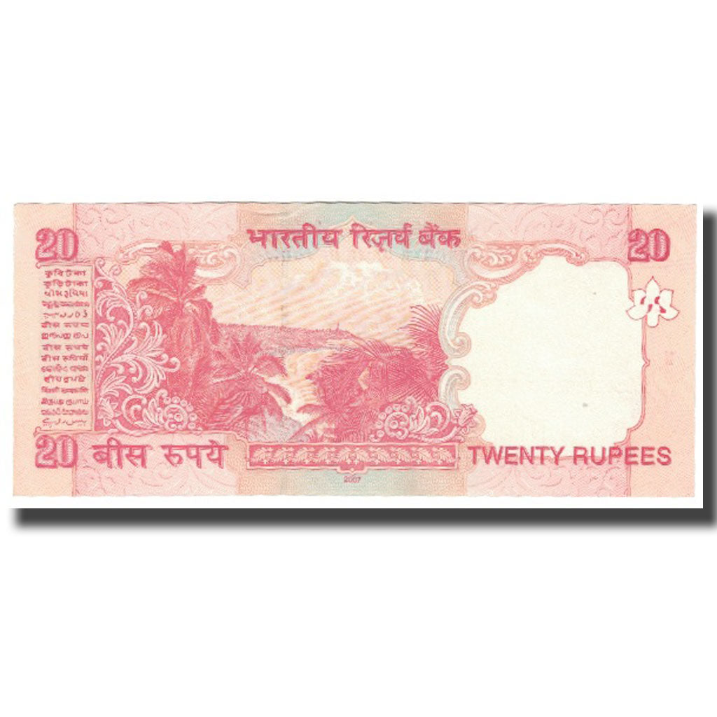 Nota, Índia, 20 Rupees, KM:96b, EF(40-45)