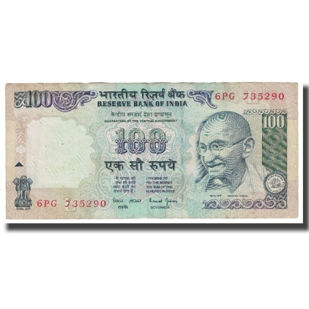 Billete, 100 Rupees, India, KM:91m, BC