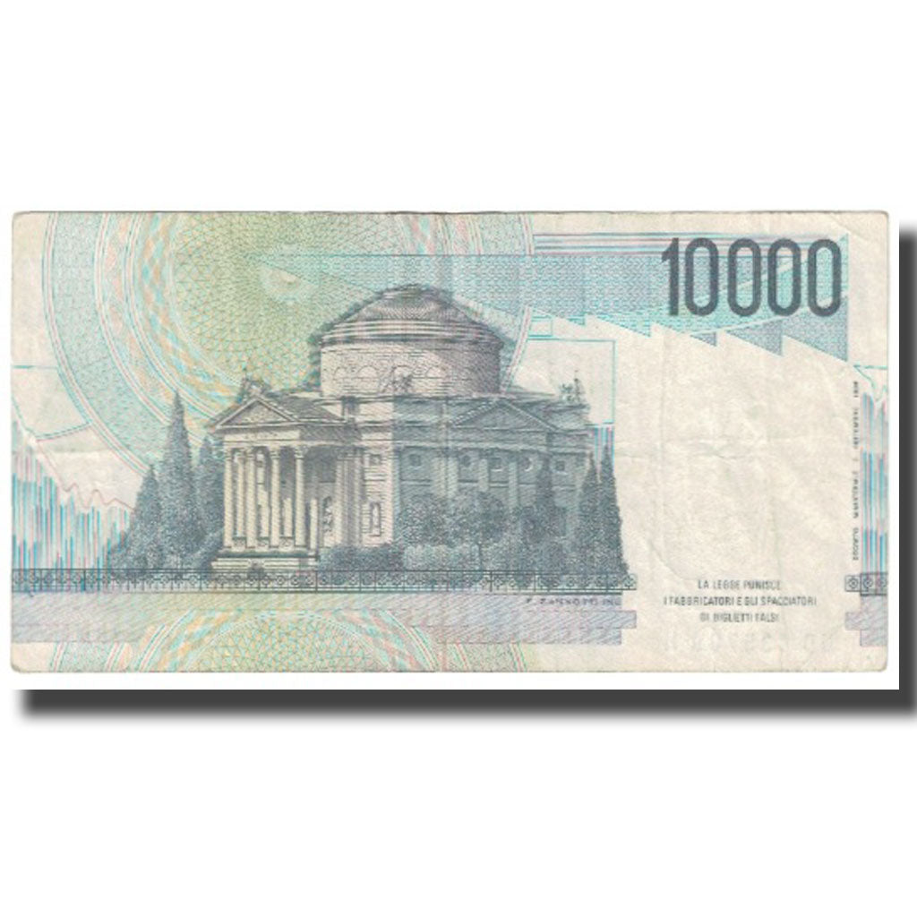Nota, Itália, 10,000 Lire, 1984, 1984-09-03, KM:112b, VF(20-25)