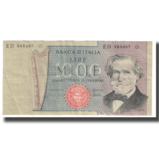 Geldschein, Italien, 1000 Lire, 1969, 1969-02-26, KM:101a, UNZ-