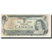 Nota, Canadá, 1 Dollar, 1973, KM:85a, AU(55-58)