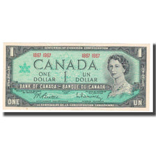 Nota, Canadá, 1 Dollar, 1967, KM:84b, UNC(63)