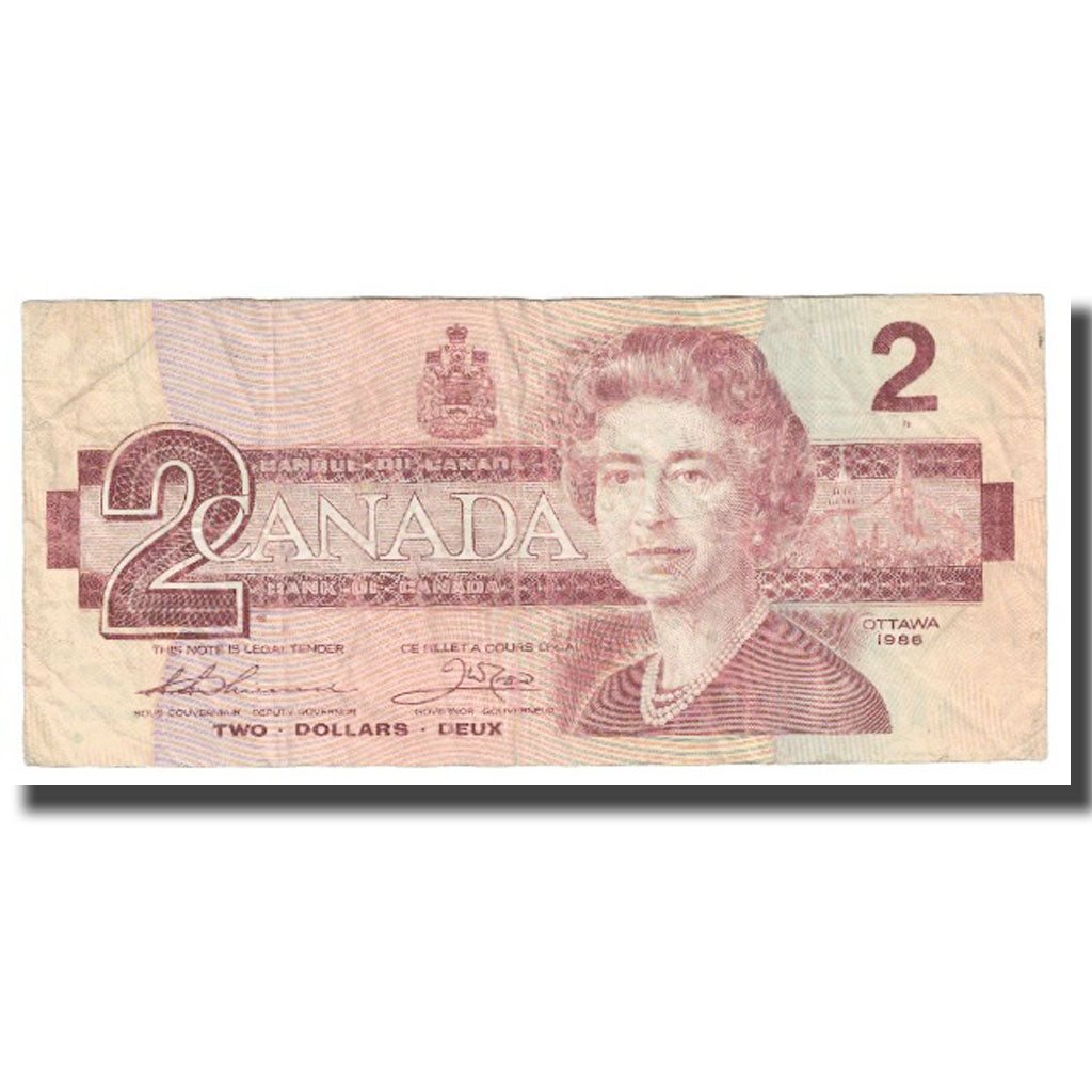Billete, 2 Dollars, 1986, Canadá, KM:94b, BC