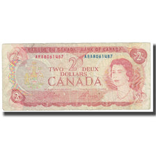 Biljet, Canada, 2 Dollars, 1974, KM:86b, TB