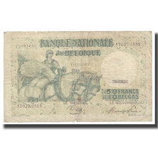 Nota, Bélgica, 50 Francs-10 Belgas, 1944, 1944-12-05, KM:106, VF(20-25)