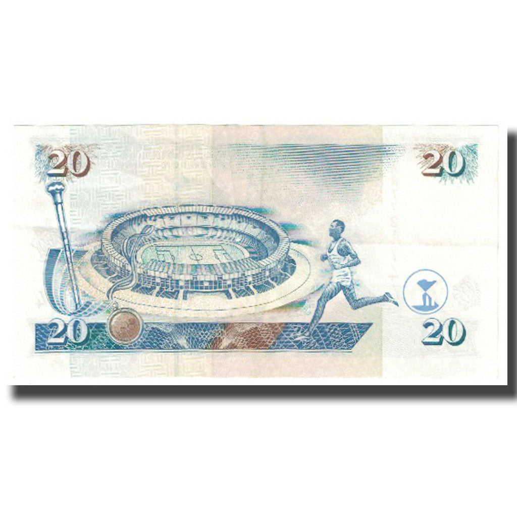 Banknote, Kenya, 20 Shillings, 1997, 1997-07-01, KM:35b, UNC(65-70)