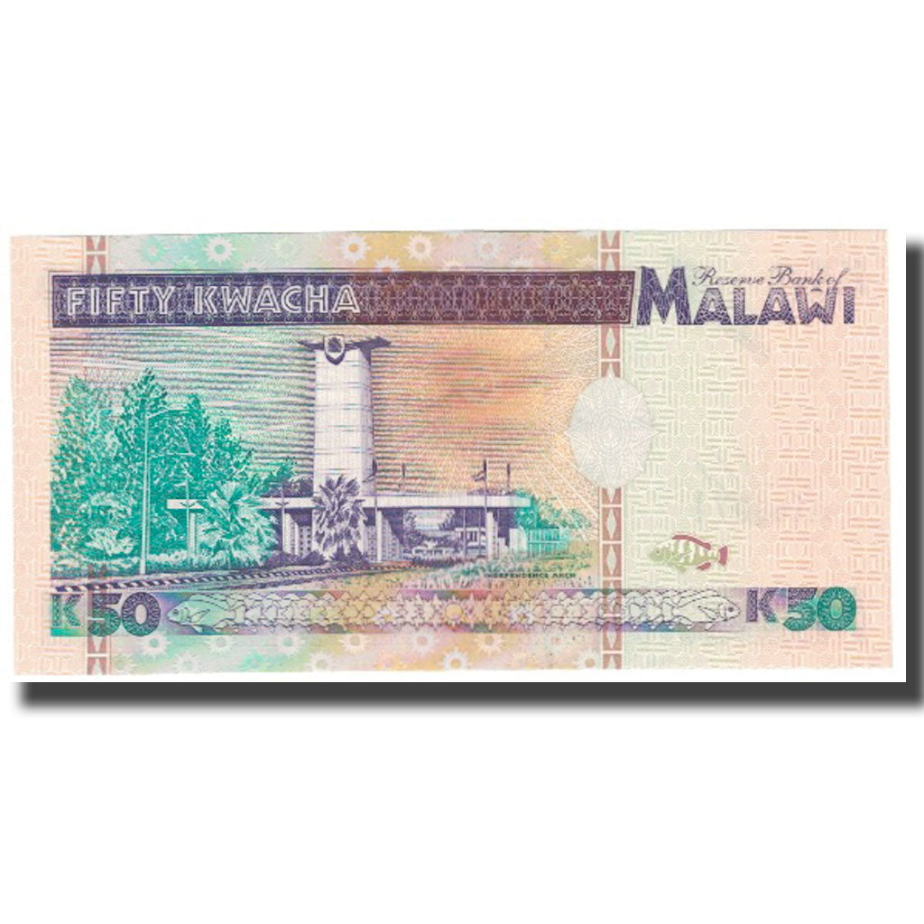 Banknote, Malawi, 50 Kwacha, 1995, 1995-06-01, KM:33, UNC(65-70)