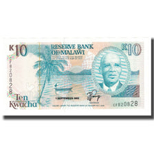 Banknot, Malawi, 10 Kwacha, 1992, 1992-09-01, KM:25b, UNC(65-70)