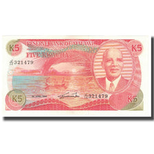 Banknote, Malawi, 5 Kwacha, 1988, 1988-04-01, KM:20b, UNC(65-70)
