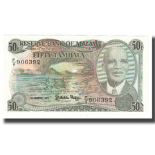 Banknote, Malawi, 50 Tambala, 1986, 1986-03-01, KM:18, UNC(65-70)