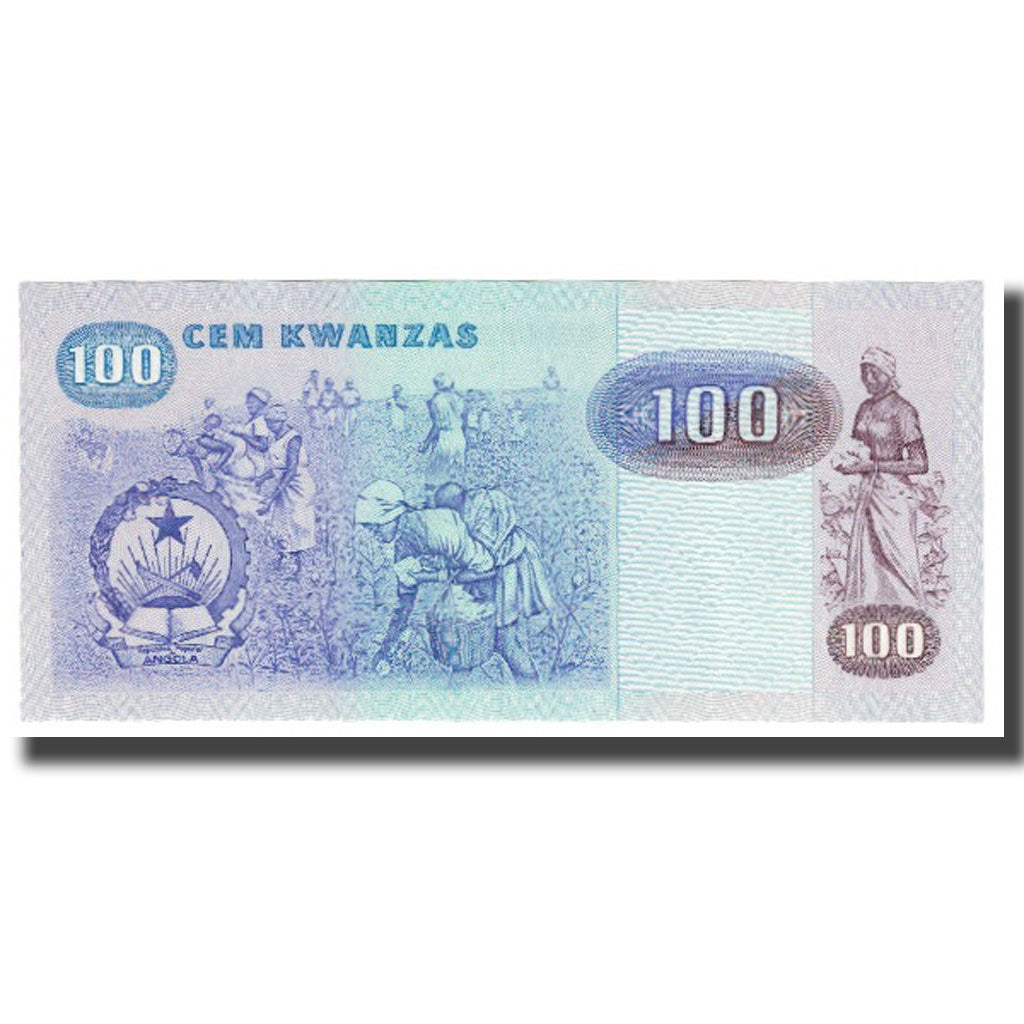 Banknote, Angola, 100 Kwanzas, 1984, 1984-01-07, KM:119, UNC(65-70)