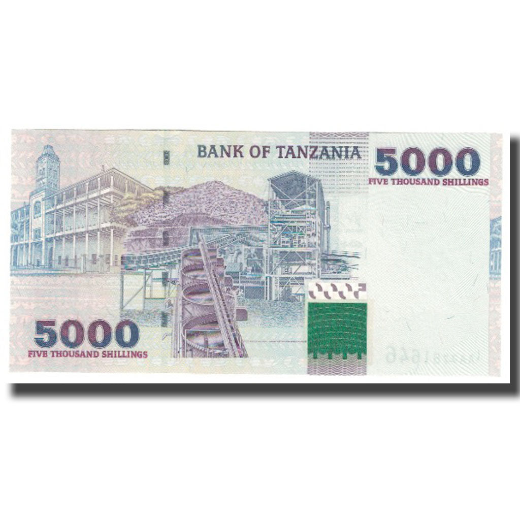 Banknote, Tanzania, 5000 Shilingi, KM:38, UNC(65-70)