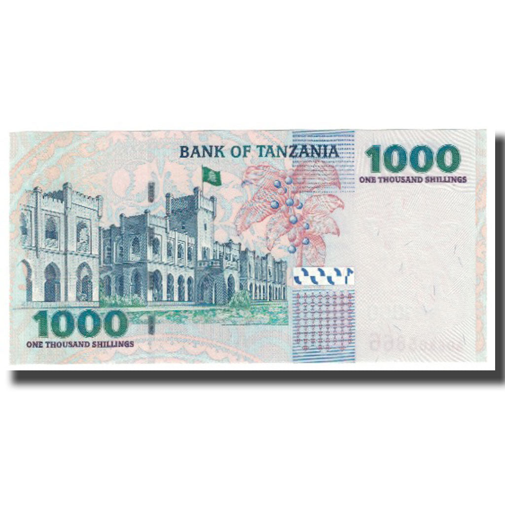 Banknote, Tanzania, 1000 Shilingi, KM:36a, UNC(65-70)