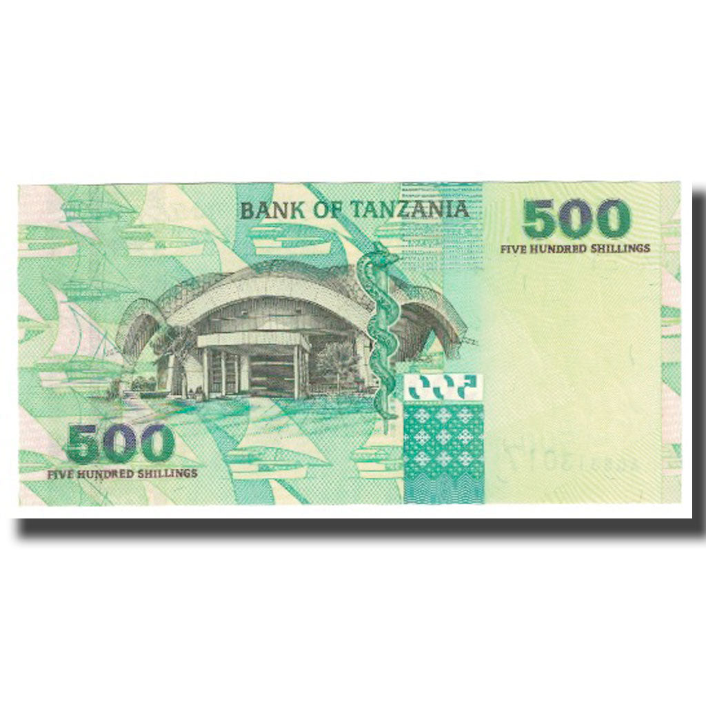 Banknote, Tanzania, 500 Shilingi, KM:35, UNC(65-70)