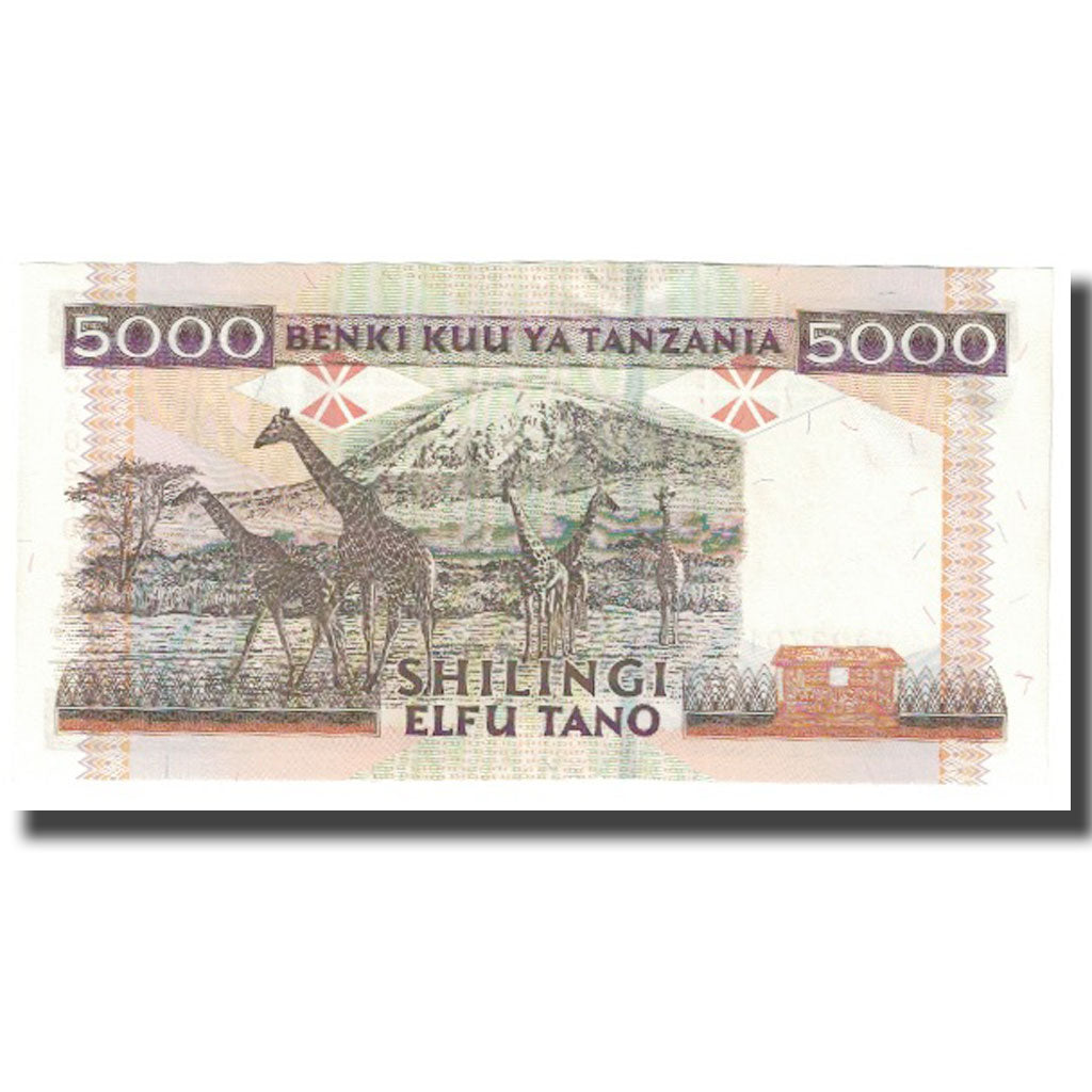 Banknote, Tanzania, 5000 Shilingi, KM:32, UNC(65-70)