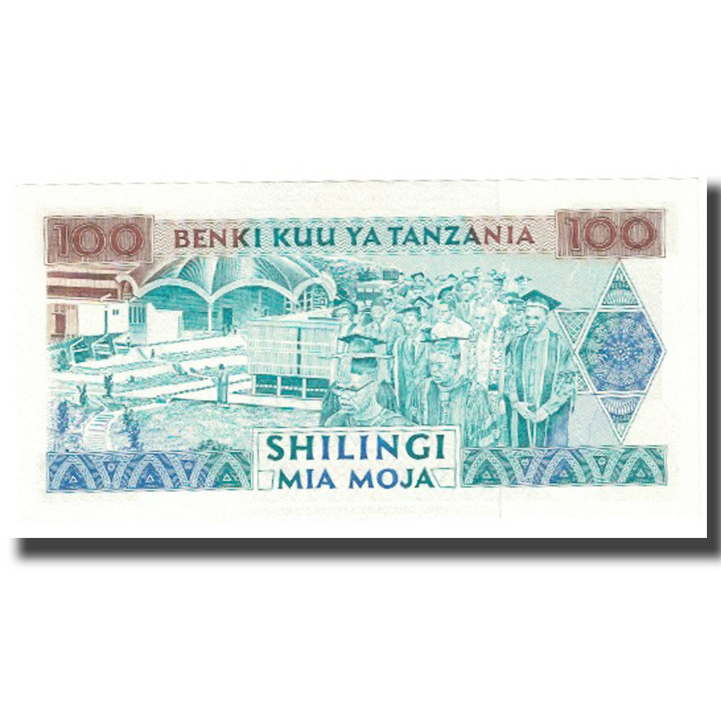 Banconote, Tanzania, 100 Shilingi, KM:24, FDS
