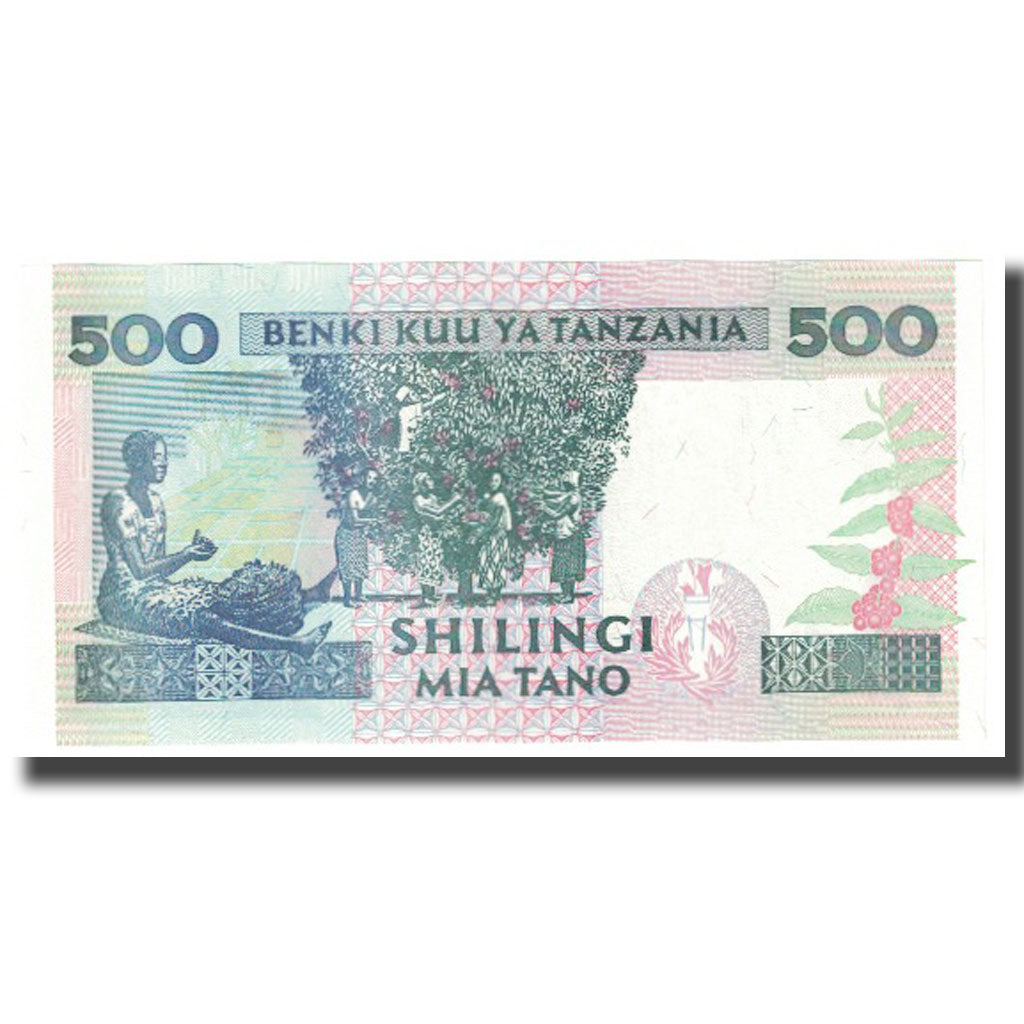 Banknote, Tanzania, 500 Shilingi, KM:30, UNC(65-70)