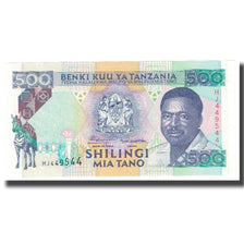 Banknote, Tanzania, 500 Shilingi, KM:26c, UNC(65-70)