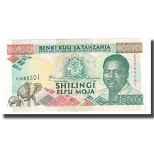 Geldschein, Tanzania, 1000 Shilingi, KM:27b, UNZ